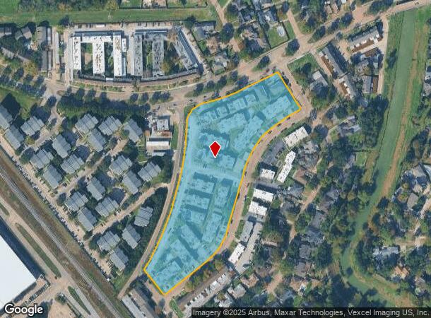  4910 Allendale Rd, Houston, TX Parcel Map