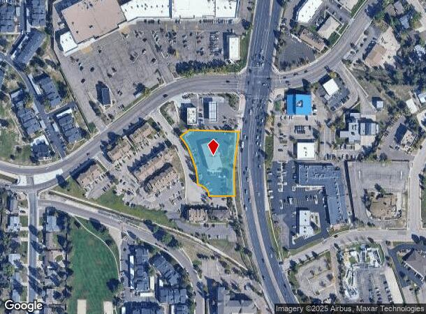 6475 Wall St, Colorado Springs, CO Parcel Map