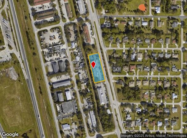  1344 Sw Bayshore Blvd, Port Saint Lucie, FL Parcel Map