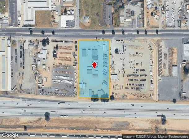 1415 E Sixth St, Beaumont, CA Parcel Map