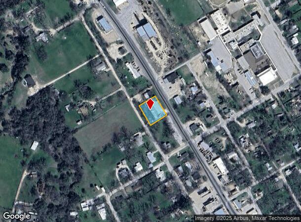  606 N Second St, Hico, TX Parcel Map