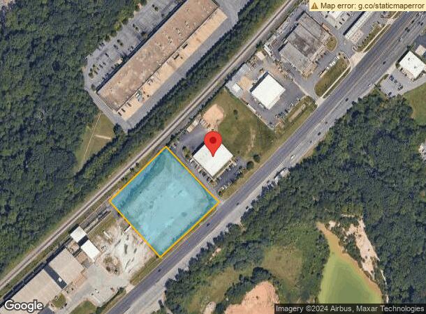  9310 Pulaski Hwy, Middle River, MD Parcel Map