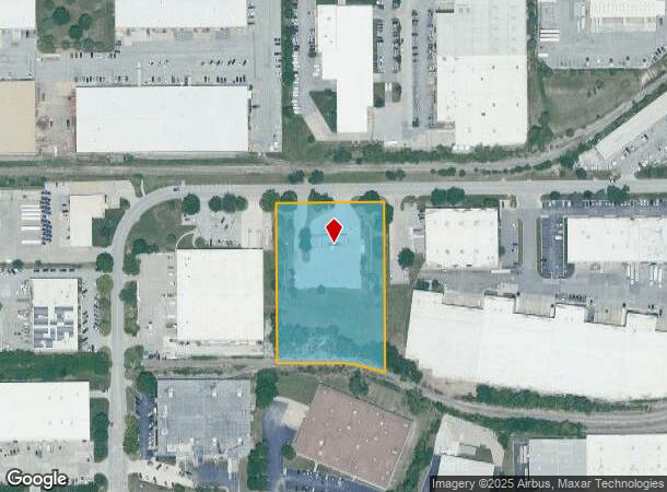 14641 W 100Th St, Lenexa, KS Parcel Map