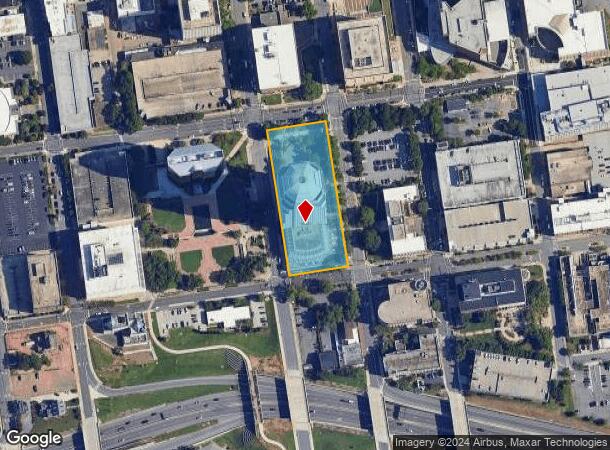  100 N Main St, Winston Salem, NC Parcel Map