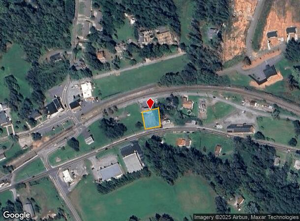  110 E Main St, Morganton, NC Parcel Map