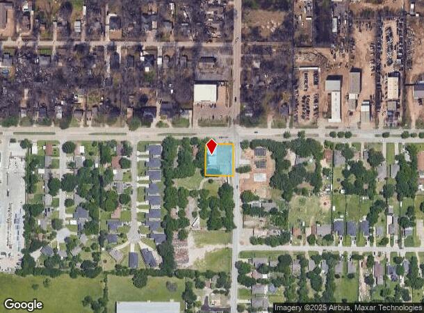4801 S Peachtree Rd, Balch Springs, TX Parcel Map