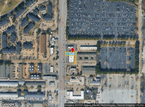  1209 S Cooper St, Arlington, TX Parcel Map
