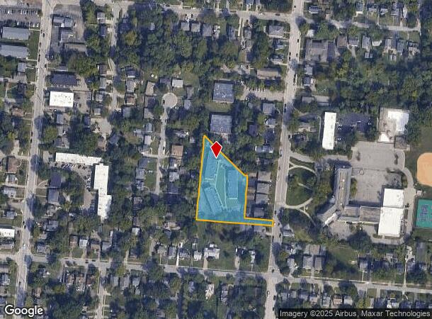 1715 Mears Ave, Cincinnati, OH Parcel Map