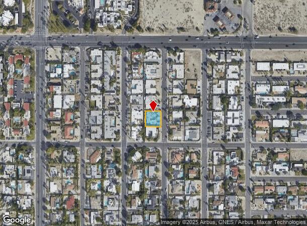 571 Desert Way, Palm Springs, CA Parcel Map