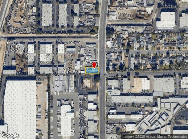  2260 N Batavia St, Orange, CA Parcel Map