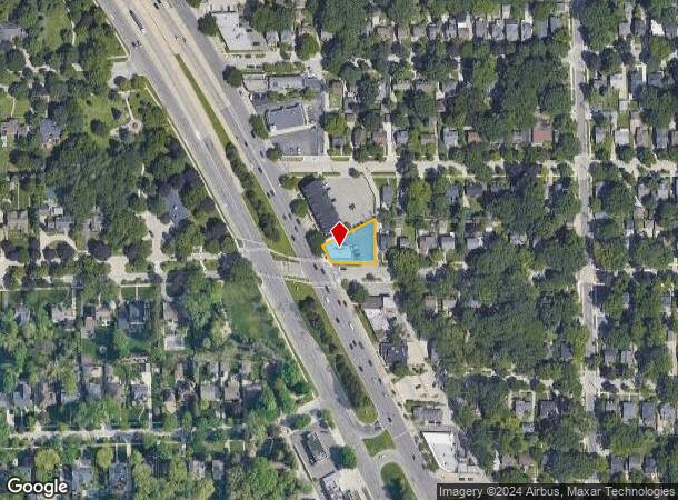  23900 Woodward Ave, Pleasant Ridge, MI Parcel Map