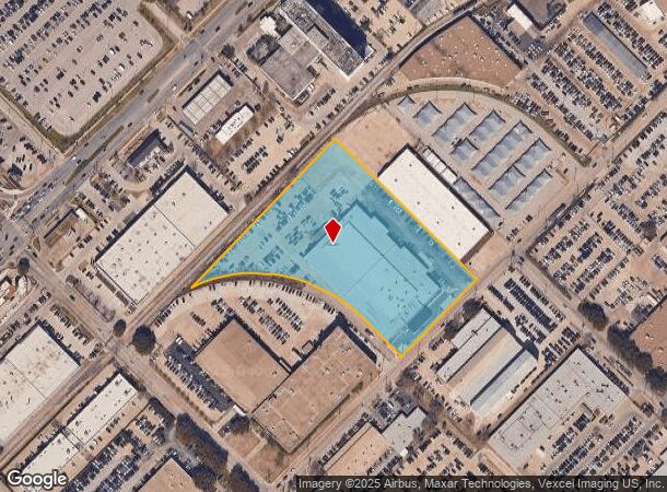 3201 Manor Way, Dallas, TX Parcel Map