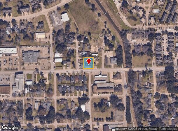  607 E House St, Alvin, TX Parcel Map