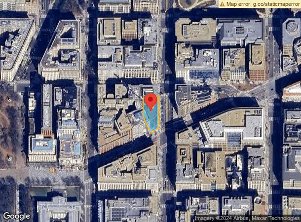  1401 New York Ave Nw, Washington, DC Parcel Map