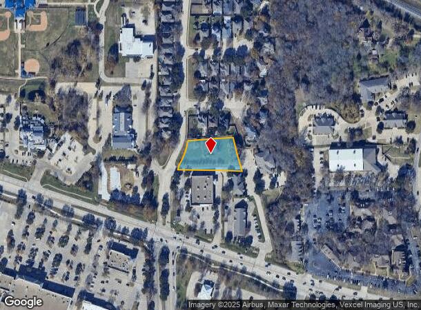 2042 Highland Forest Dr, Highland Village, TX Parcel Map