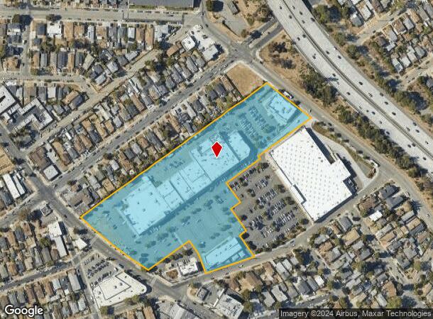  10700 Macarthur Blvd, Oakland, CA Parcel Map