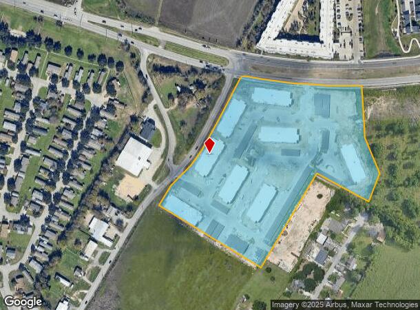  2001 E Slaughter Ln, Austin, TX Parcel Map