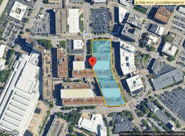  1101 Market St, Chattanooga, TN Parcel Map