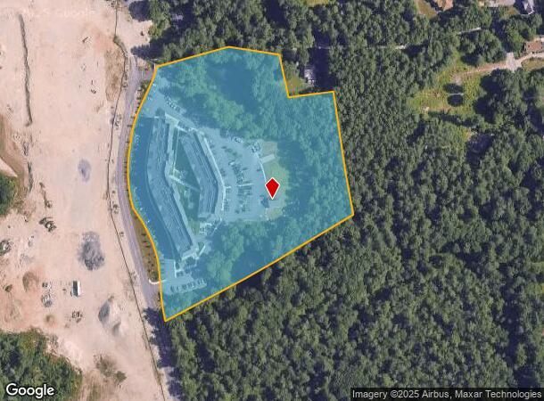  133 Old Post Rd, Sharon, MA Parcel Map