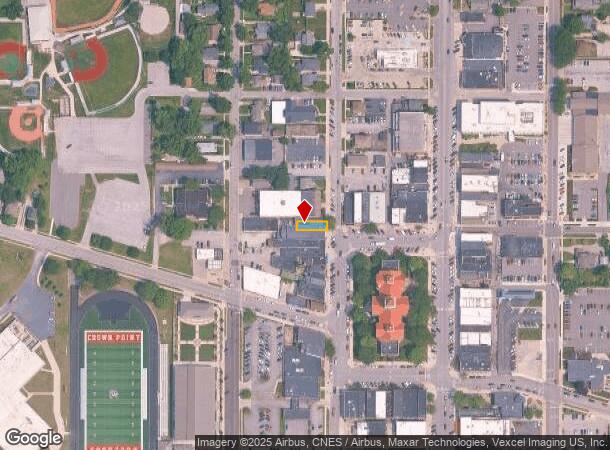  21 N Court St, Crown Point, IN Parcel Map