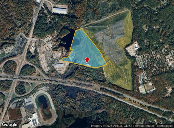  14 Belcher St, Plainville, MA Parcel Map