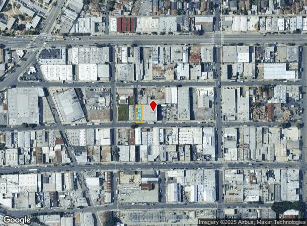  3451 E 14Th St, Los Angeles, CA Parcel Map