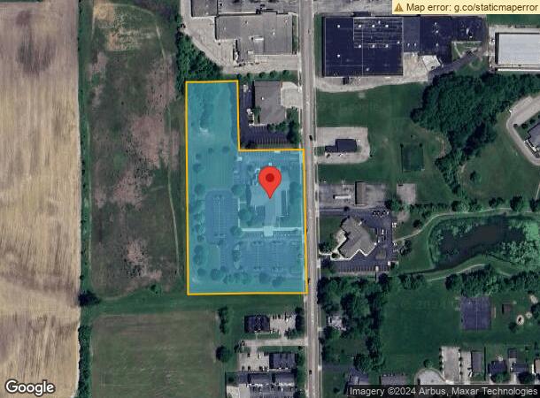  101 S Clayton Rd, New Lebanon, OH Parcel Map