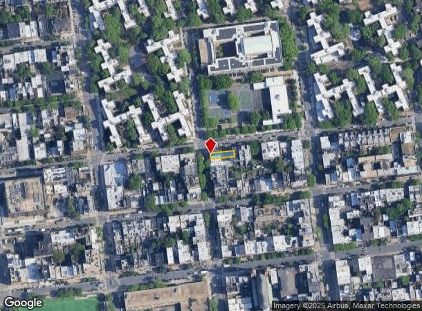  166 Manhattan Ave, Brooklyn, NY Parcel Map