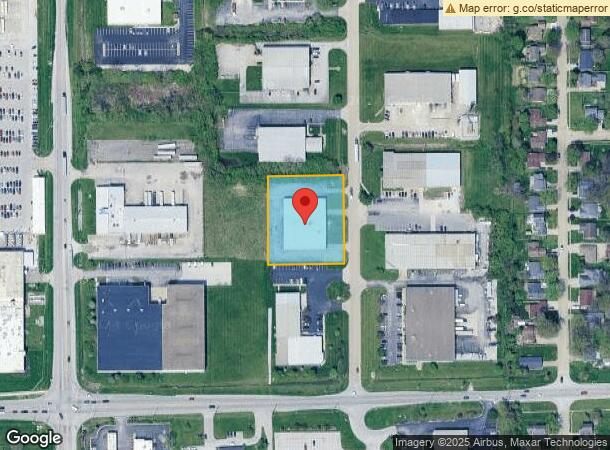  1024 Western Dr, Indianapolis, IN Parcel Map