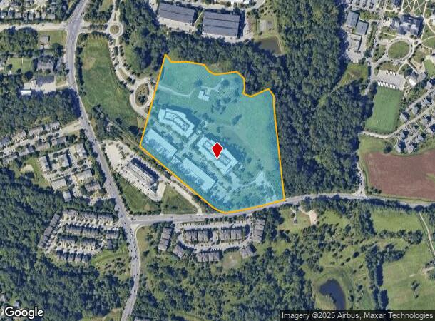 8870 Mcdonogh Rd, Owings Mills, MD Parcel Map