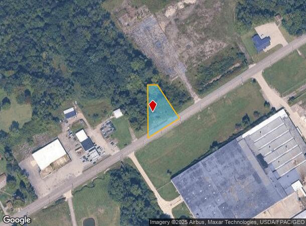  3601 N Ridge Rd W, Ashtabula, OH Parcel Map