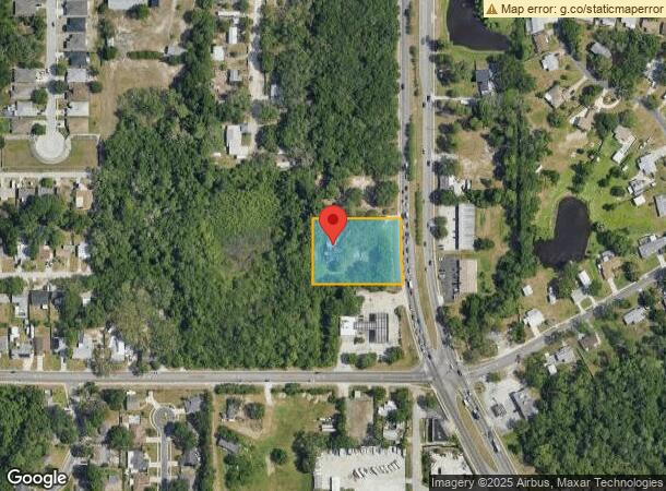  6343 Rowan Rd, New Port Richey, FL Parcel Map