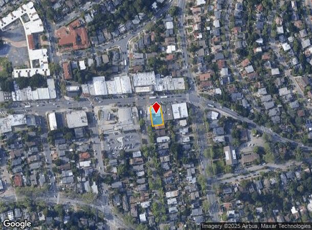  1870 Solano Ave, Berkeley, CA Parcel Map