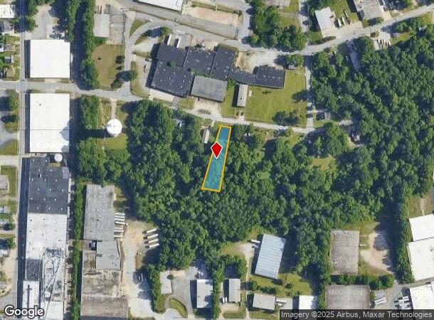  1313 Potts Ave, High Point, NC Parcel Map