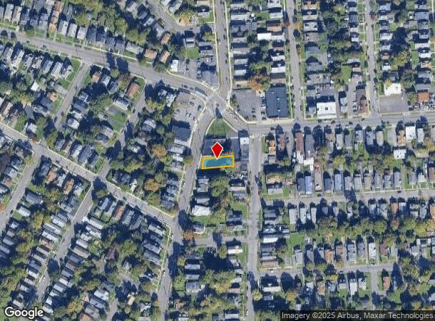  1416 Butternut St, Syracuse, NY Parcel Map
