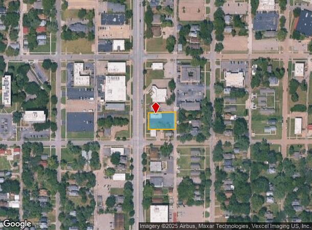  1324 Sw Topeka Blvd, Topeka, KS Parcel Map