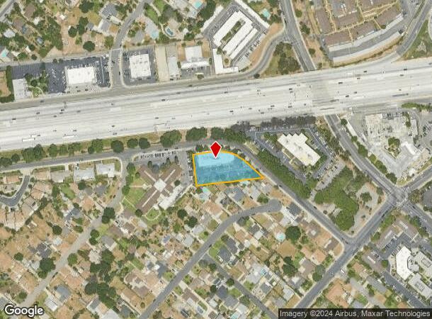  1906 W Garvey Ave S, West Covina, CA Parcel Map