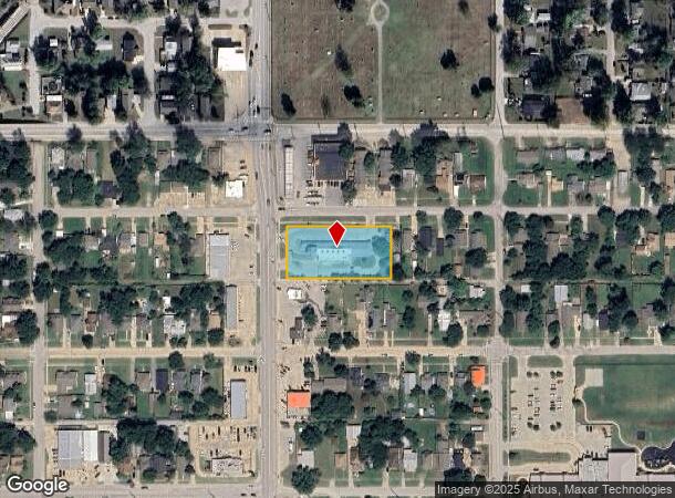 219 N Mission St, Sapulpa, OK Parcel Map