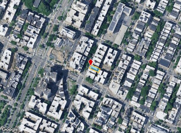  1052 Sheridan Ave, Bronx, NY Parcel Map