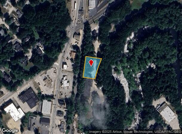  25 Hutchins St, Auburn, ME Parcel Map