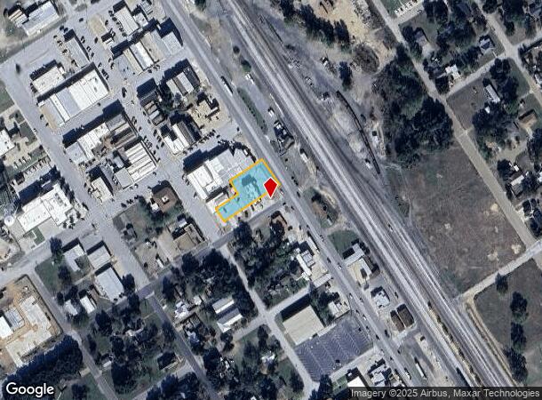 106 W 2Nd St, Hearne, TX Parcel Map