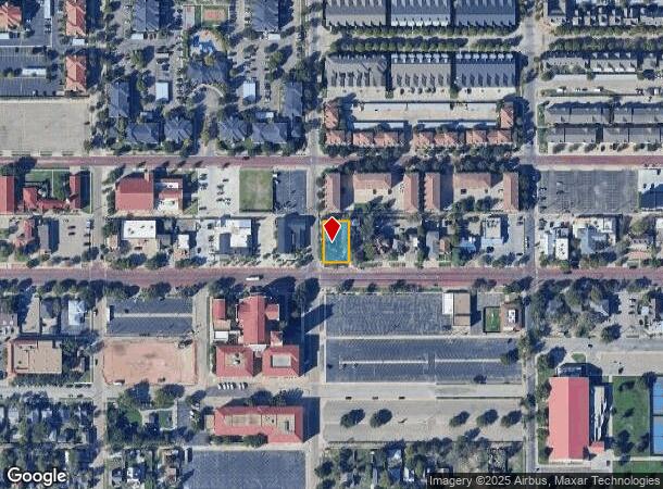 2124 Broadway, Lubbock, TX Parcel Map