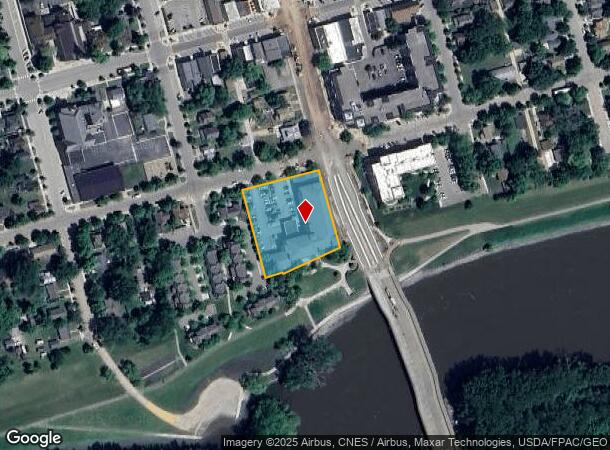  1 River Bend Pl, Chaska, MN Parcel Map