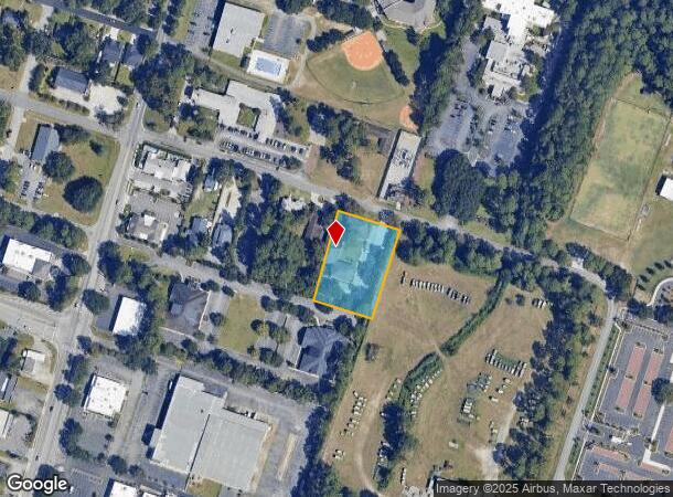  1149 Cornell Ave, Savannah, GA Parcel Map