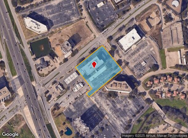  1250 W Mockingbird Ln, Dallas, TX Parcel Map