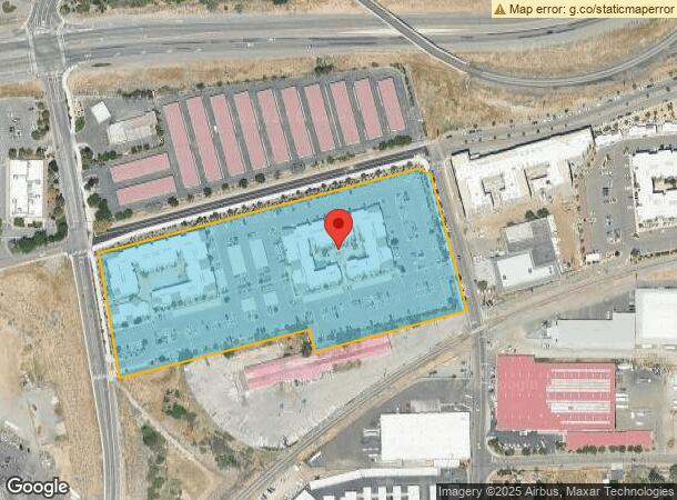  1550 Evans Ave, Reno, NV Parcel Map