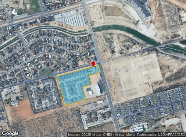 1701 N Fairgrounds Rd, Midland, TX Parcel Map