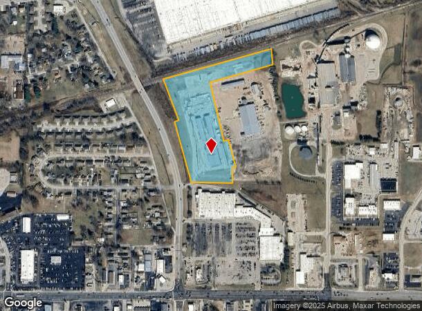  183 Burkart Blvd, Seymour, IN Parcel Map