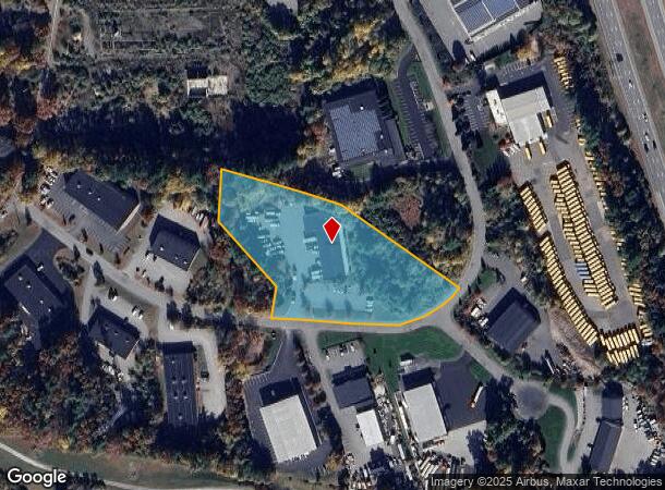 61 Progress Ave, Tyngsboro, MA Parcel Map