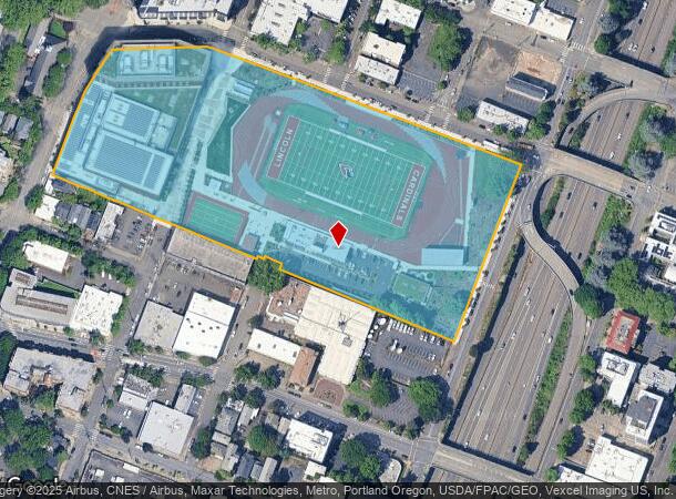  1750 Sw Salmon St, Portland, OR Parcel Map